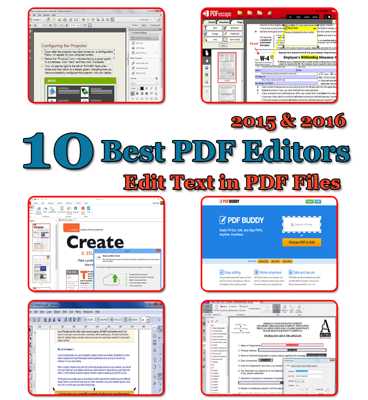 2015 best pdf editor for mac & windows
